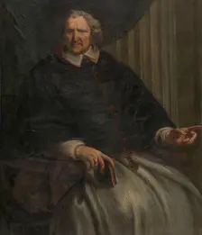 Portrait of Aubertus van Eede, bishop of Antwerp. Creator: Jan Erasmus Quellinus