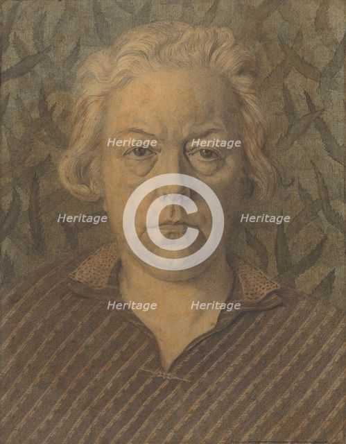 Portrait of August Grotegoed's mother, 1913-1938. Creator: August Grotegoed.