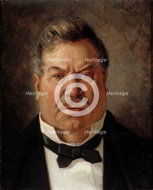 Portrait of August Streng, 1873. Creator: Albert Edelfelt.