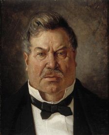 Portrait of August Streng, 1873. Creator: Albert Edelfelt
