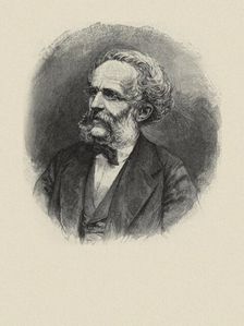 Portrait of August Wilhelm Ambros (1819-1876). Creator: Anonymous