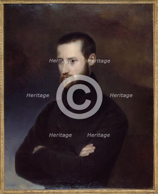 Portrait of Auguste Blanqui (1805-1881), politician, c1835. Creator: Unknown.