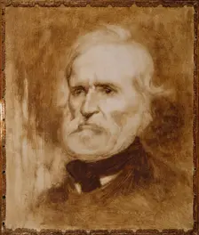 Portrait of Auguste Blanqui (1805-1881), politician, c1880. Creator: Eugene Carriere