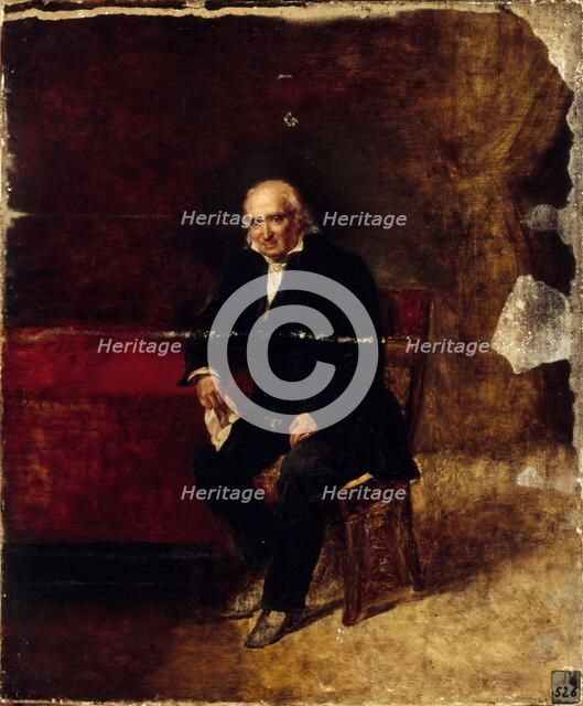 Portrait of Auguste-Nicolas Gendrin (1796-Vers 1866), doctor, between 1855 and 1865. Creator: Unknown.