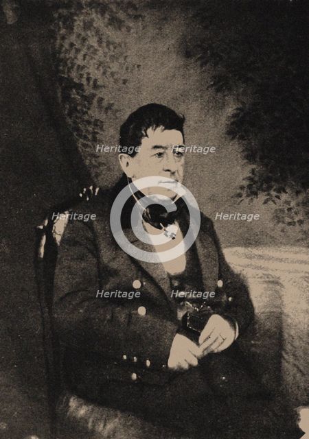 Portrait of Auguste-René Semen 1781-1862), Mid of the 19th cen..
