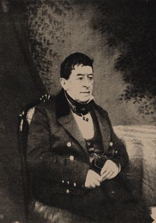 Portrait of Auguste-René Semen 1781-1862), Mid of the 19th cen.