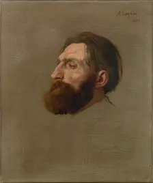 Portrait of Auguste Rodin (1840-1917), 1882