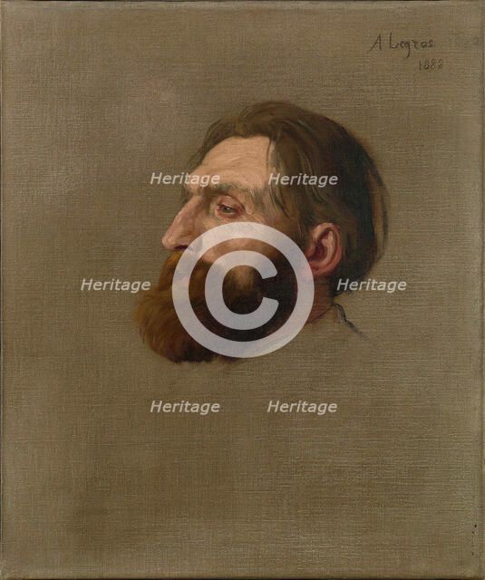 Portrait of Auguste Rodin (1840-1917), 1882.