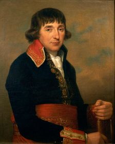 Portrait of Augustin de Lespinasse (1736-1816), 1798. Creator: Kauffmann, Angelika (1741-1807)