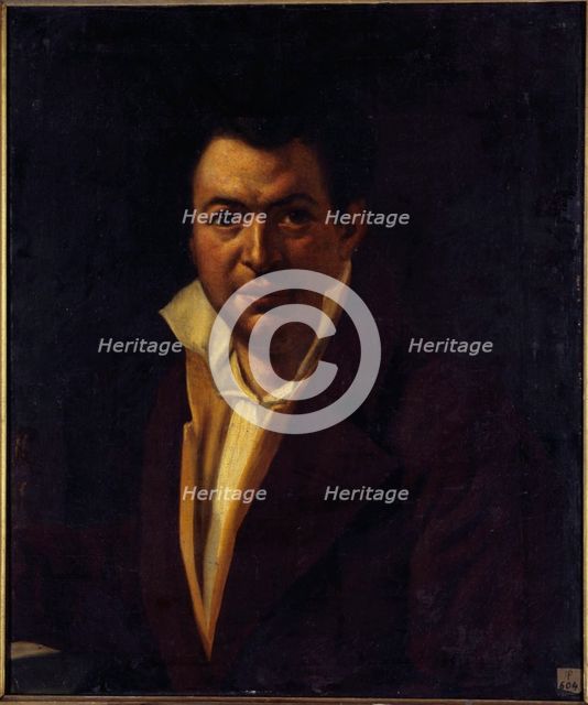 Portrait of Augustin Vizentini (1811-1891), actor and theatre director, c1830. Creator: Jules David.