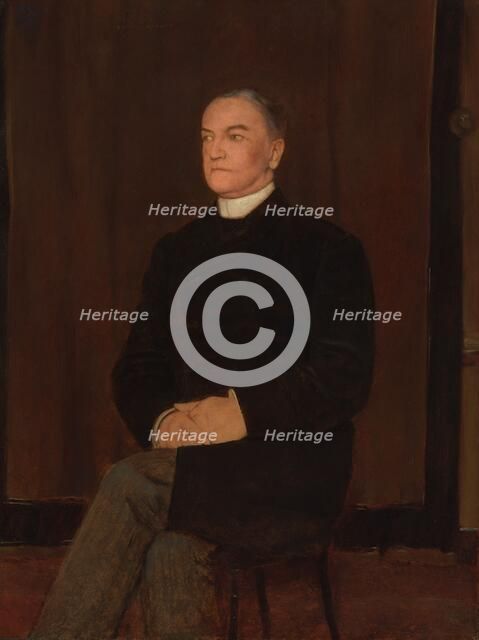 Portrait of Augustinus Gerardus Hubertus van Rijckevorsel, 1888. Creator: Fernand Khnopff.