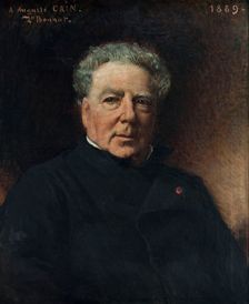 Portrait of Augustus Cain, 1889. Creator: Leon Joseph Florentin Bonnat