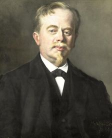Portrait of Augustus Allebé (1838-1927), 1886. Creator: Princess Marie Alexandrine
