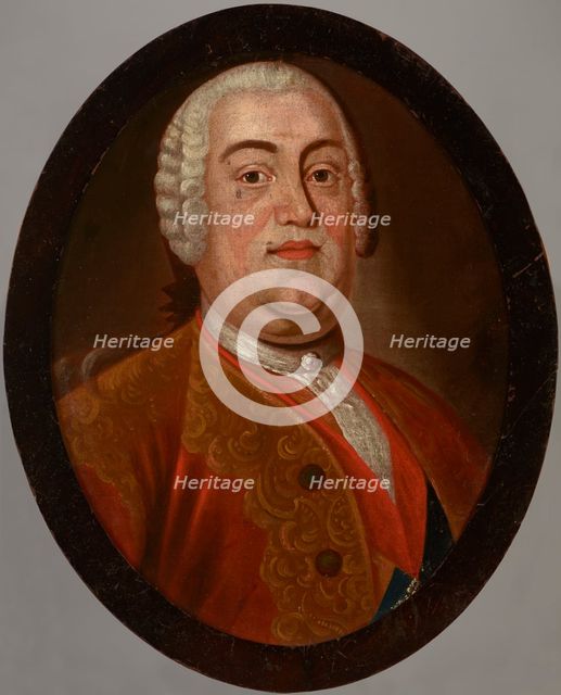 Portrait of Augustus III of Saxony (1696-1763), King of Poland, around the mid-18th century. Creator: Unknown.