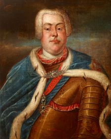 Portrait of Augustus III of Saxony (1696-1763), King of Poland in 1733-1763, between 1780-1815. Creator: Unknown