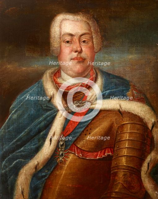 Portrait of Augustus III of Saxony (1696-1763), King of Poland in 1733-1763, between 1780-1815. Creator: Unknown.