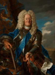 Portrait of Augustus William, Duke of Brunswick-Wolfenbüttel (1662-1731), c1720. Creator: Anonymous
