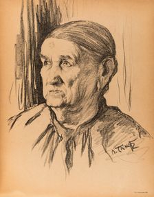Portrait of Avdotya Alexandrovna, Sergei Dyagilev's Nanny, 1901