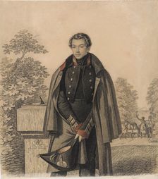 Portrait of A.W. Raevsky , Early 1820s. Creator: Hampeln, Carl, von (1794-after 1880)
