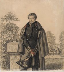 Portrait of A.W. Raevsky , Early 1820s. Creator: Hampeln, Carl, von (1794-after 1880)