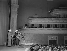 Portrait of Bob McCoy and Ernest Tubb, Carnegie Hall, New York, N.Y., Sept. 18-19, 1947. Creator: William Paul Gottlieb