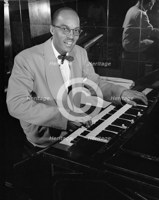 Portrait of Bob Wyatt, New York, N.Y., ca. 1947. Creator: William Paul Gottlieb.