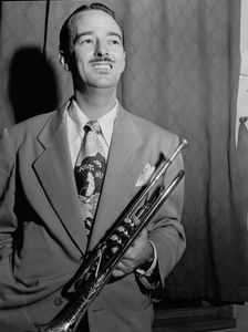 Portrait of Bobby Hackett, Paramount Theater, New York, N.Y., ca. Aug. 1946. Creator: William Paul Gottlieb