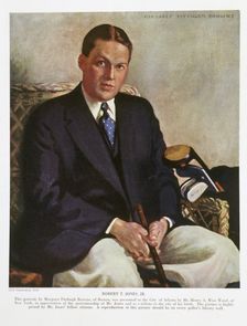 Portrait of Bobby Jones, 1930. Creator: Margaret Fitzhugh Browne