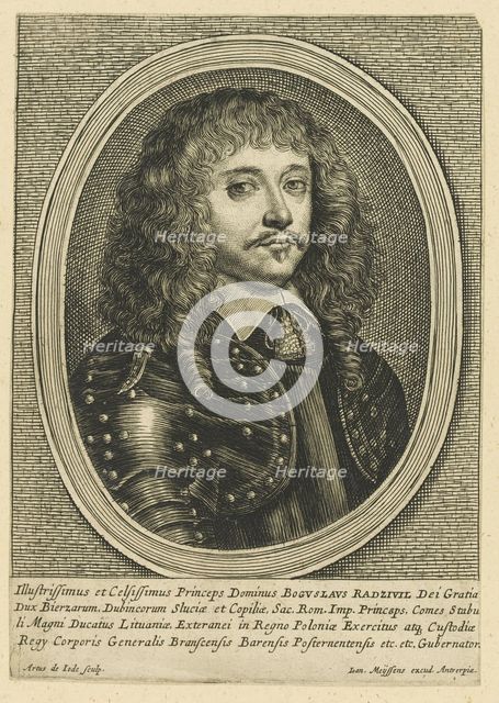 Portrait of Boguslaw Radziwill (1620-1669), c. 1650. Creator: Meyssens (Mijtens), Joannes (1612-1670).
