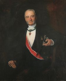 Portrait of Bohuslav, Count Chotek of Chotkow and Wognin (1829-1896), c. 1870. Creator: László, Philip Alexius de (1869-1937)