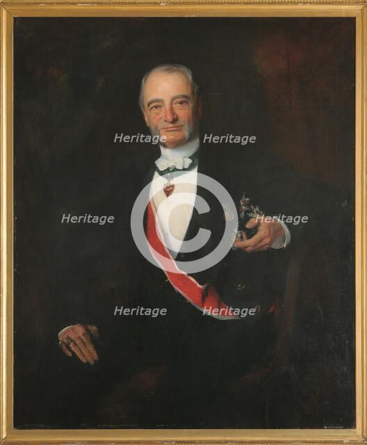 Portrait of Bohuslav, Count Chotek of Chotkow and Wognin (1829-1896), c. 1870. Creator: László, Philip Alexius de (1869-1937).