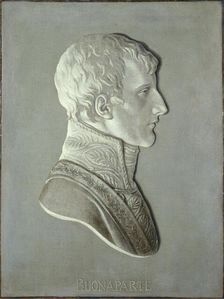 Portrait of Bonaparte (1769-1821), first consul, between 1799 and 1804. Creator: Piat Joseph Sauvage