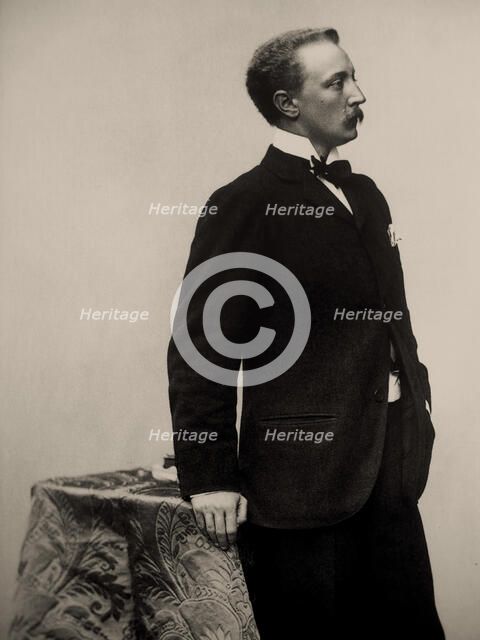 Portrait of Boniface de Castellane (1867-1932), 1897. Creator: Nadar; Gaspard-Félix (1820-1910).