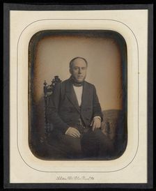 Portrait of Bonneau Armand, 1852. Creator: Jean-Baptiste Sabatier-Blot