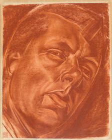Portrait of Boris Grigoriev (1886-1939) , 1922. Creator: Yakovlev, Alexander Yevgenyevich (1887-1938)