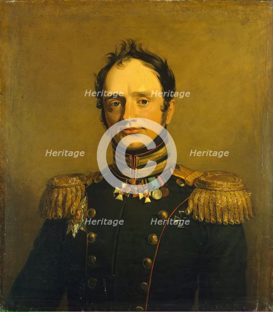 Portrait of Boris Kh. Richter (1782-1832), 1822. Creator: George Dawe.