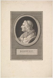 Portrait of Bossuet, 1803. Creator: Augustin de Saint-Aubin