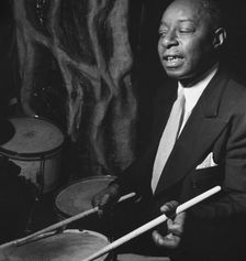 Portrait of Baby Dodds, Ole South, New York, N.Y., ca. Dec. 1946. Creator: William Paul Gottlieb