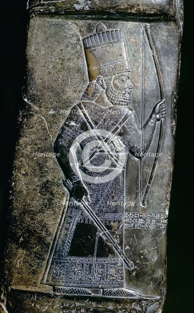 Portrait of Babylonian King Marduk-Nadin-Akke. Artist: Unknown