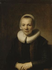 Portrait of Baertje Martens, 1640. Creator: Rembrandt Harmensz van Rijn