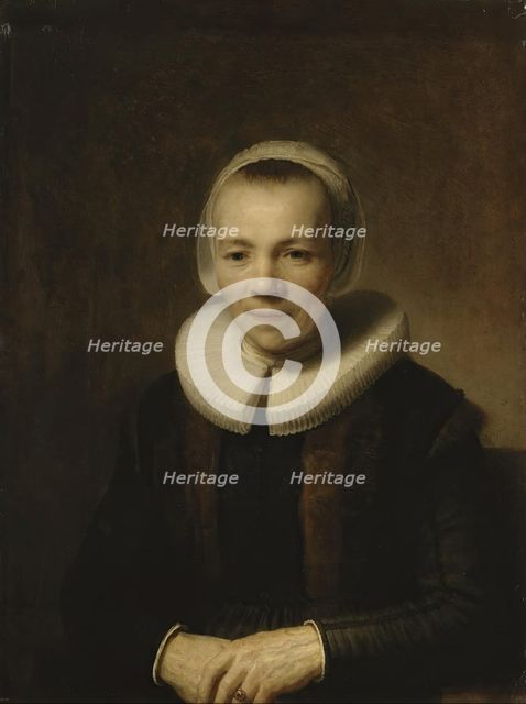 Portrait of Baertje Martens, 1640. Creator: Rembrandt Harmensz van Rijn.