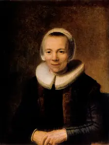 Portrait of Baertje Martens 1649. Artist: Rembrandt Harmensz van Rijn