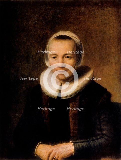 'Portrait of Baertje Martens', 1649. Artist: Rembrandt Harmensz van Rijn    
