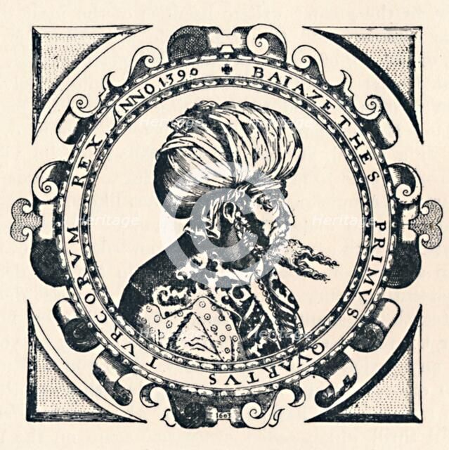 'Portrait of Bajazet', 1603, (1903). Artist: Unknown.