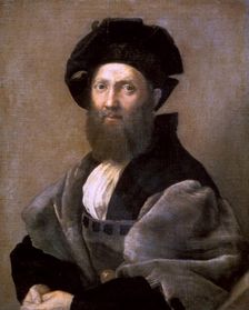 Portrait of Baldassare Castiglione 1514-1515. Artist: Raphael