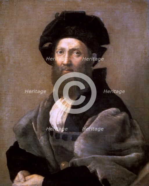 'Portrait of Baldassare Castiglione', 1514-1515. Artist: Raphael