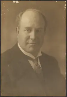 Portrait of Balding Man, 1907-1943. Creator: Louis Fleckenstein