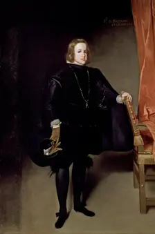 Portrait of Baltasar Carlos of Spain (1629-1646), between 1645 and 1646. Creator: Juan Battista Martinez del Mazo