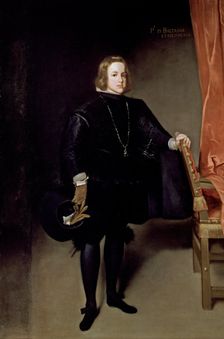 Portrait of Baltasar Carlos of Spain (1629-1646), between 1645 and 1646. Creator: Juan Battista Martinez del Mazo
