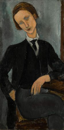 Portrait of Baranowski, 1918. Creator: Modigliani, Amedeo (1884-1920)